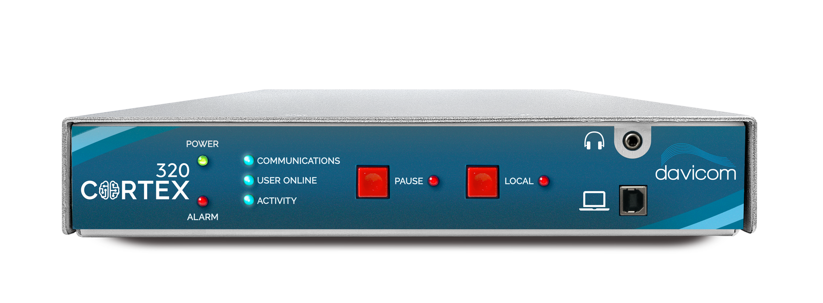 CORTEX master telemetry unit, front panel